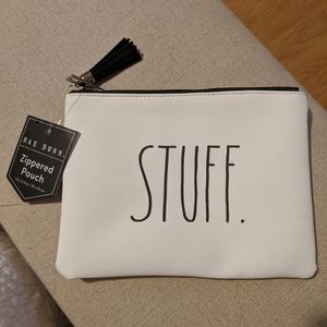 Rae Dunn Makeup, accessories, pencils pouch.